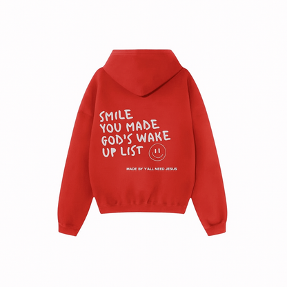 God’s Wake Up List Hoodie