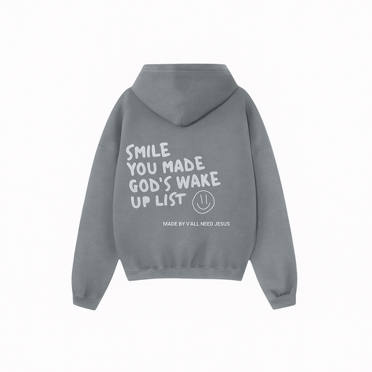 God’s Wake Up List Hoodie