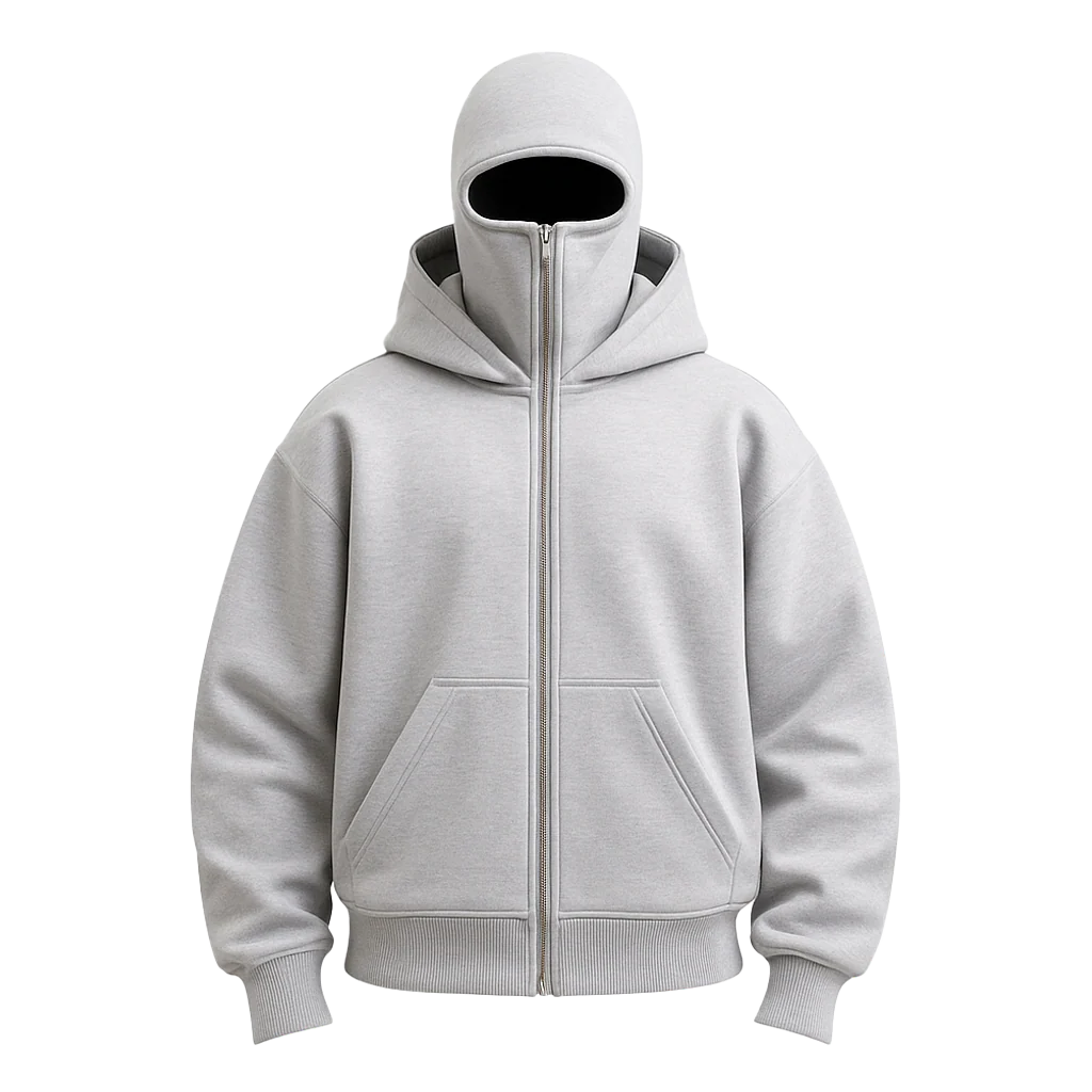 Ski Mask Zip Hoodie | Unisex
